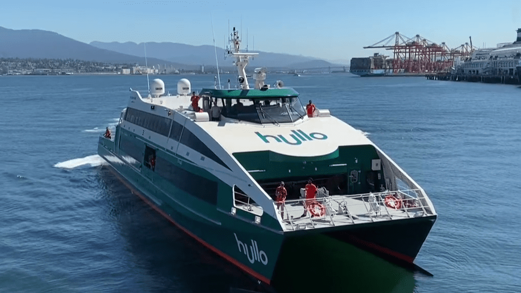 Hullo Ferry in Nanaimo Departure Bay