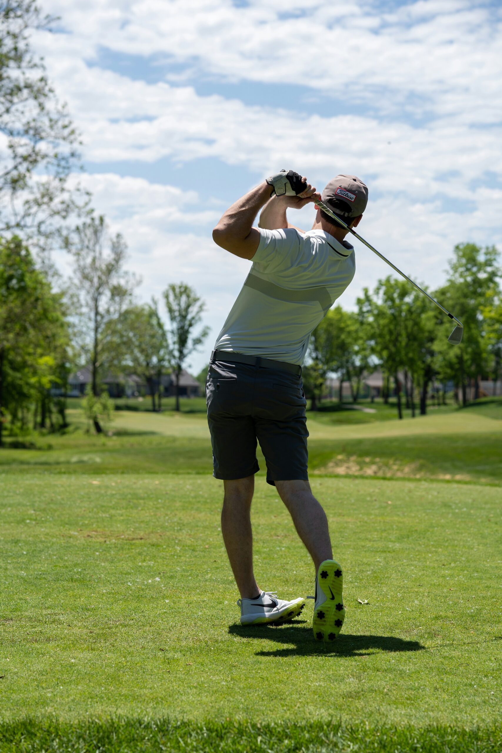 Man Golfing